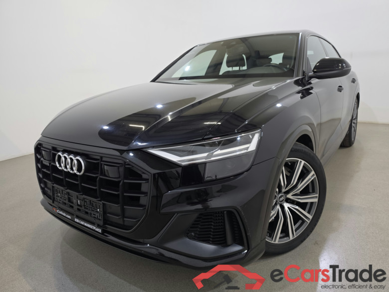 Audi Q8 55 TFSIe Plug-In Hybrid Quattro S-Line LED Virtual Navi Sport-Leather-Alcantara KeylessGo Camera Klima PDC ... #1
