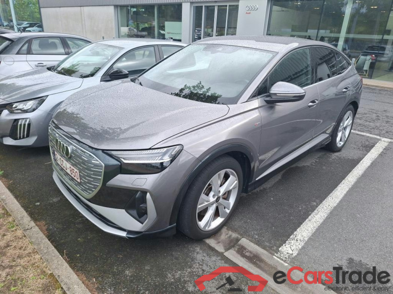 Audi Q4 E-Tron Sportback 40 S-line Aut. LED-Matrix Virtual Navi Sport-Leather KeylessGo Klima PDC ...
