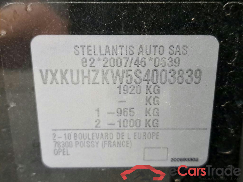 OPEL - OPE CORSA BEV Long Range GS 156PK * ELECTRIC * #6
