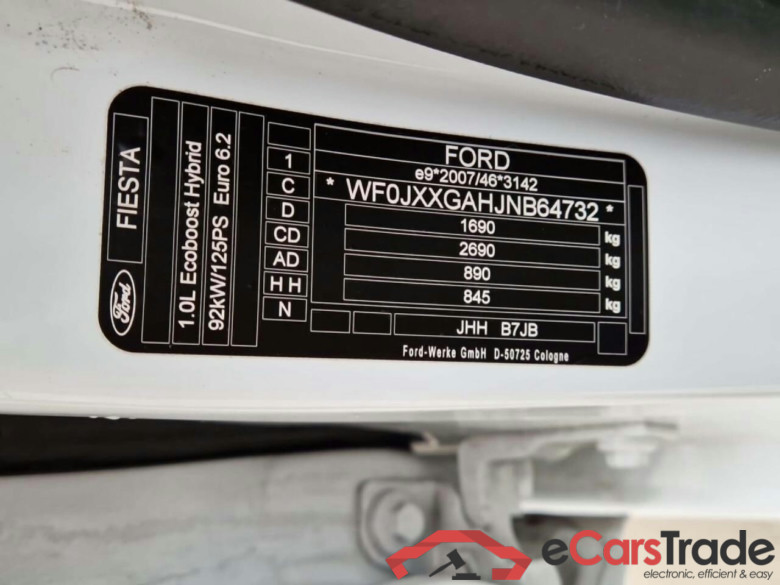 FORD Fiesta 1.0 EcoB.Hy. Tit. #4