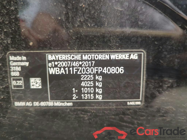 Baureihe 3 Touring 318 d 2.0 110KW AT8 E6d #4