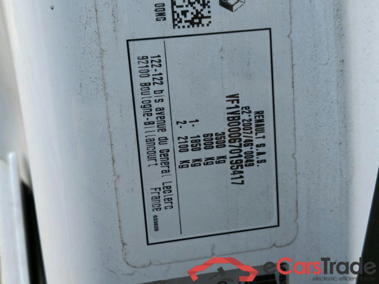 Renault Master L3H1 T35 dCi 145 EUVIE FWD CC Gesloten Laadbak + Laadklep #6
