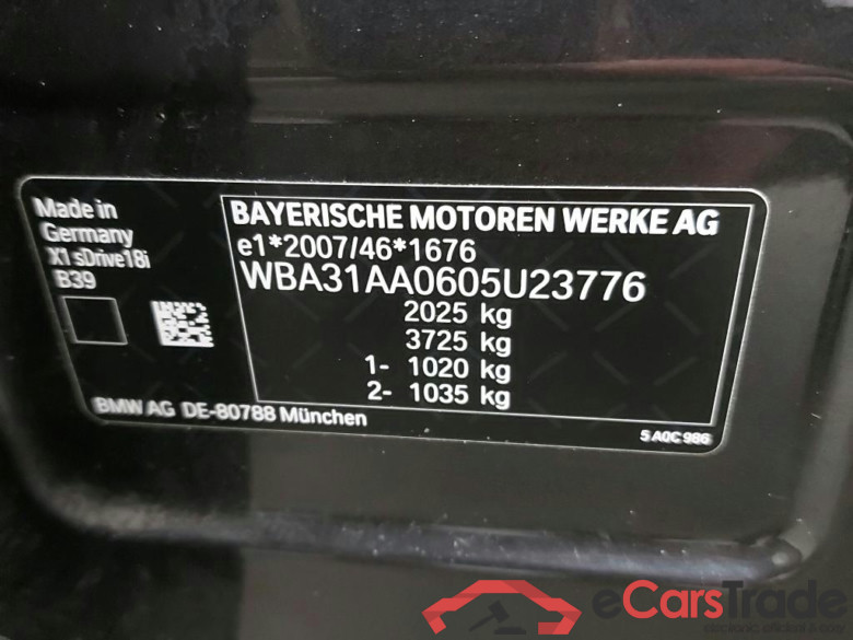 BMW - BMW X1 sDrive18iA 136PK Business Edition Advantage & Pack Business & Cruise Control & Park Assist & Rear Camera * PETROL * #6