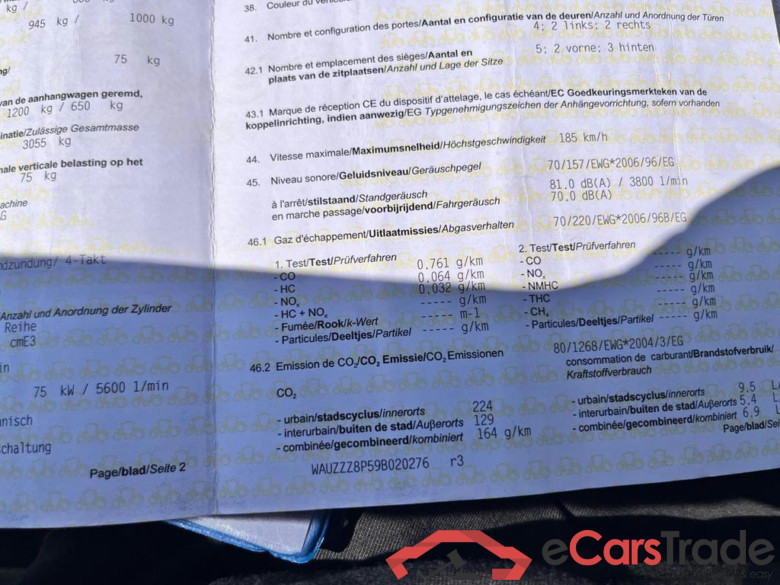 AUDI A3 Sportback 1.6i Attraction #5