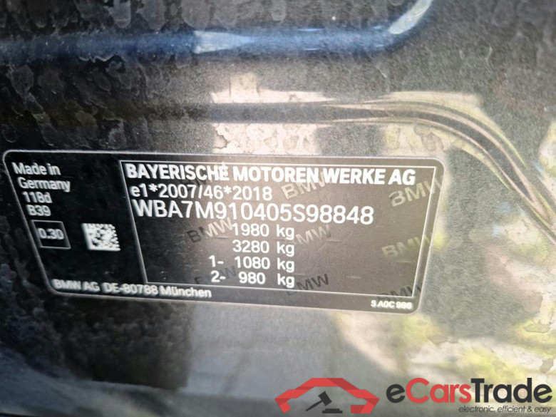 BMW - BMW 1 HATCH 118dA 150PK M Sport Pack Business Plus & Shadow Line #6