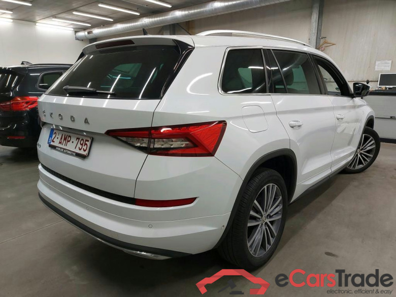 SKODA - SKO KODIAQ CRTDI 150PK DSG7 L&K With Electric Heated Beige Leather Seats & Navigation & Park Sensors Front & Rear #2