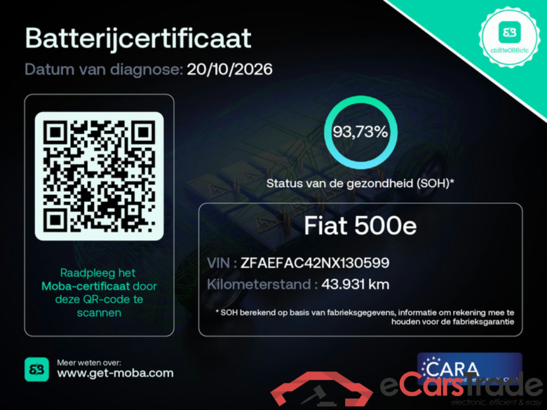 FIAT 500E 42KWH ICON #5