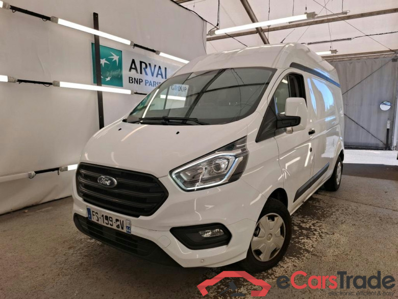 FORD Transit Custom / 2018 / 4P / Fourgon tôlé 2.0 ECOBLUE 130 300 L2H2 TREND BUSINESS #1